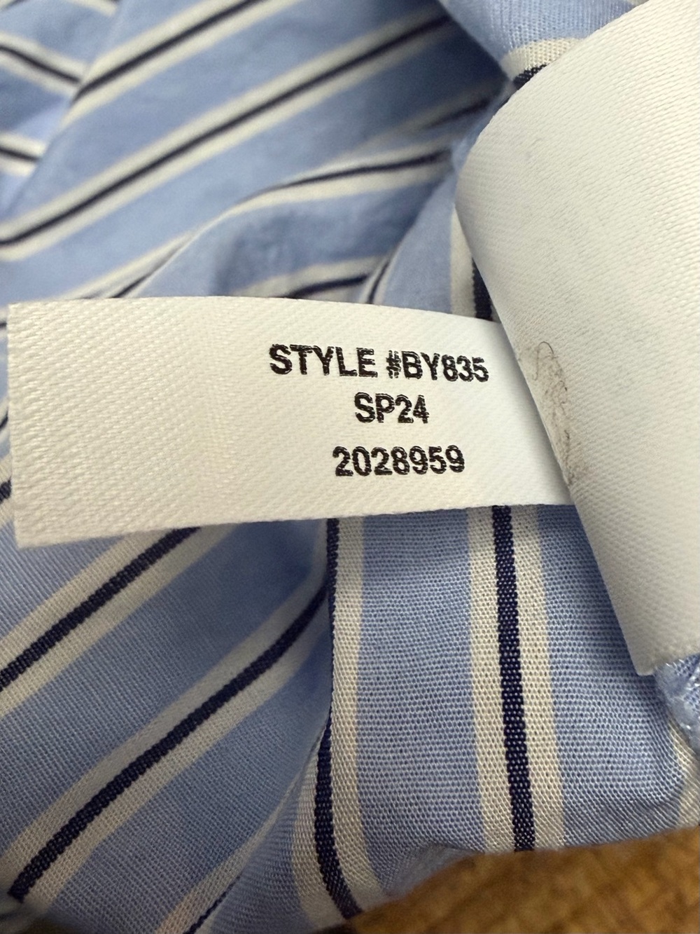 J. Crew Elena shirt-dress in striped cotton poplin - Picture 7 of 8